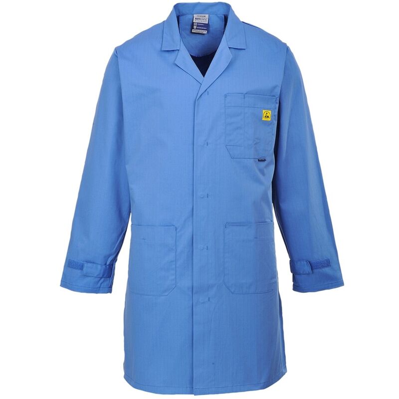 foto del prodotto camice da lavoro blu antistatico esd celeste xl
