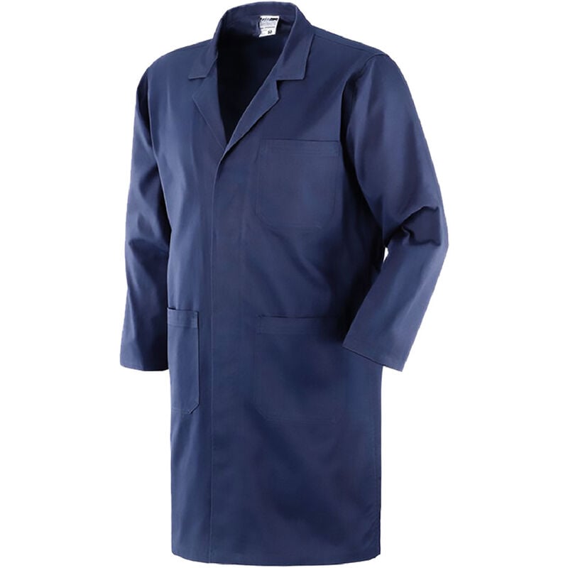 foto del prodotto camice da lavoro in cotone tg 56 colore blu grembiule per operaio meccanico