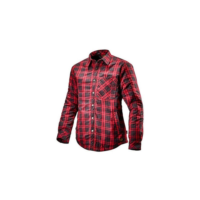 foto del prodotto camicia da lavoro diadora padded shirt nero rosso 702.172758 size m