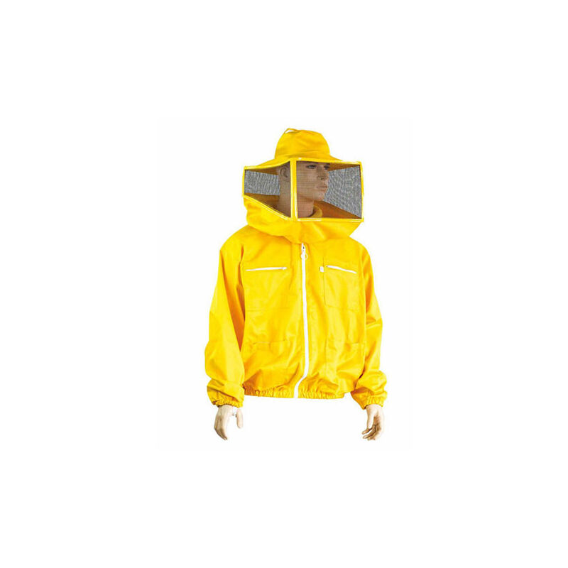 foto del prodotto camiciotto compatto con maschera quadrata e zip tg. xxl
