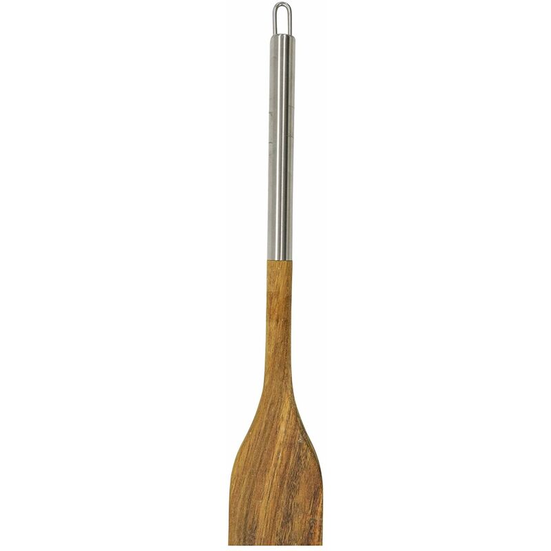 foto del prodotto camilla gift 30320 fackelmann spatola in legno di acacia con manicatura in acciaio, quantit 1 pezzo, marrone
