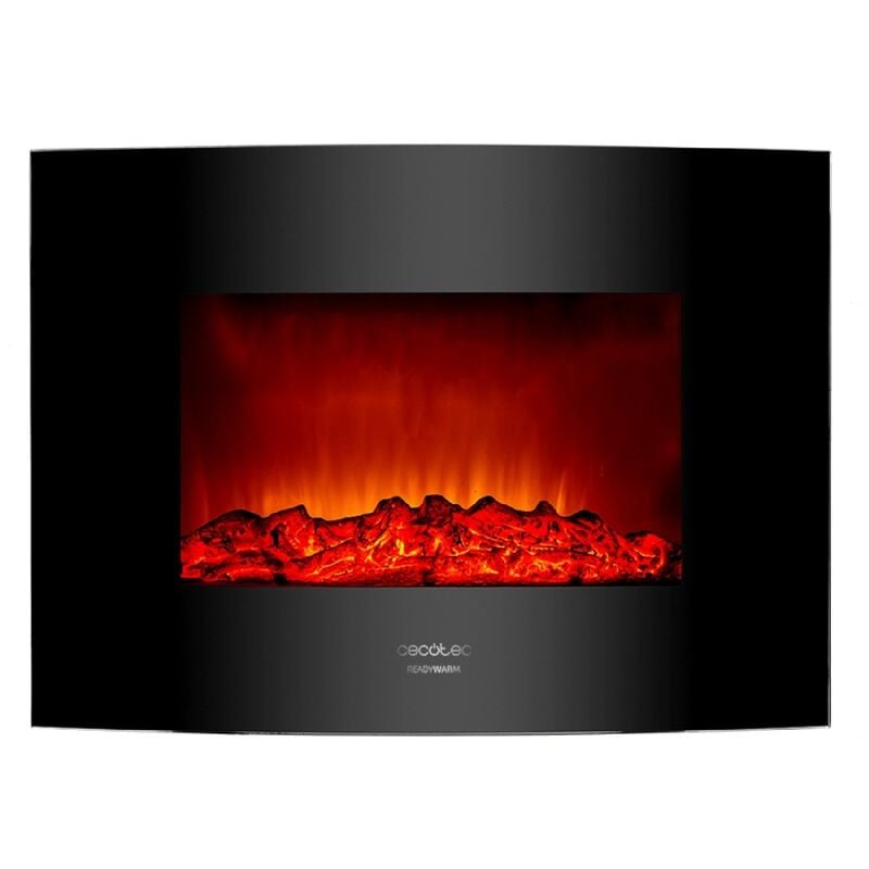 foto del prodotto caminetto elettrico readywarm 2200 curved flames cecotec
