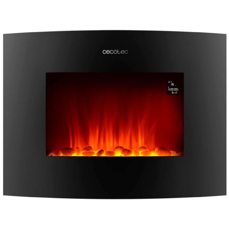 foto del prodotto caminetto elettrico readywarm 2250 curved flames connected cecotec