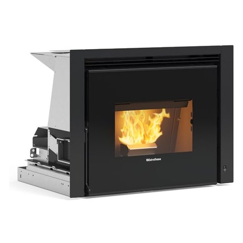 foto del prodotto caminetto extraflame 1287650 comfort p70 plus 5.0 black