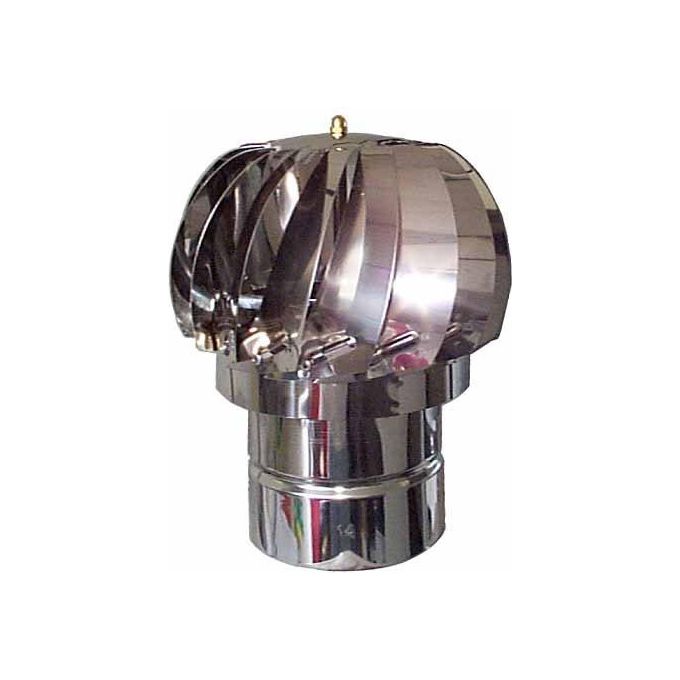 foto del prodotto camino eolico turbina inox 12