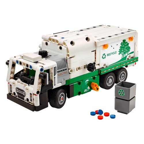 foto del prodotto camion della spazzatura mack lr electric