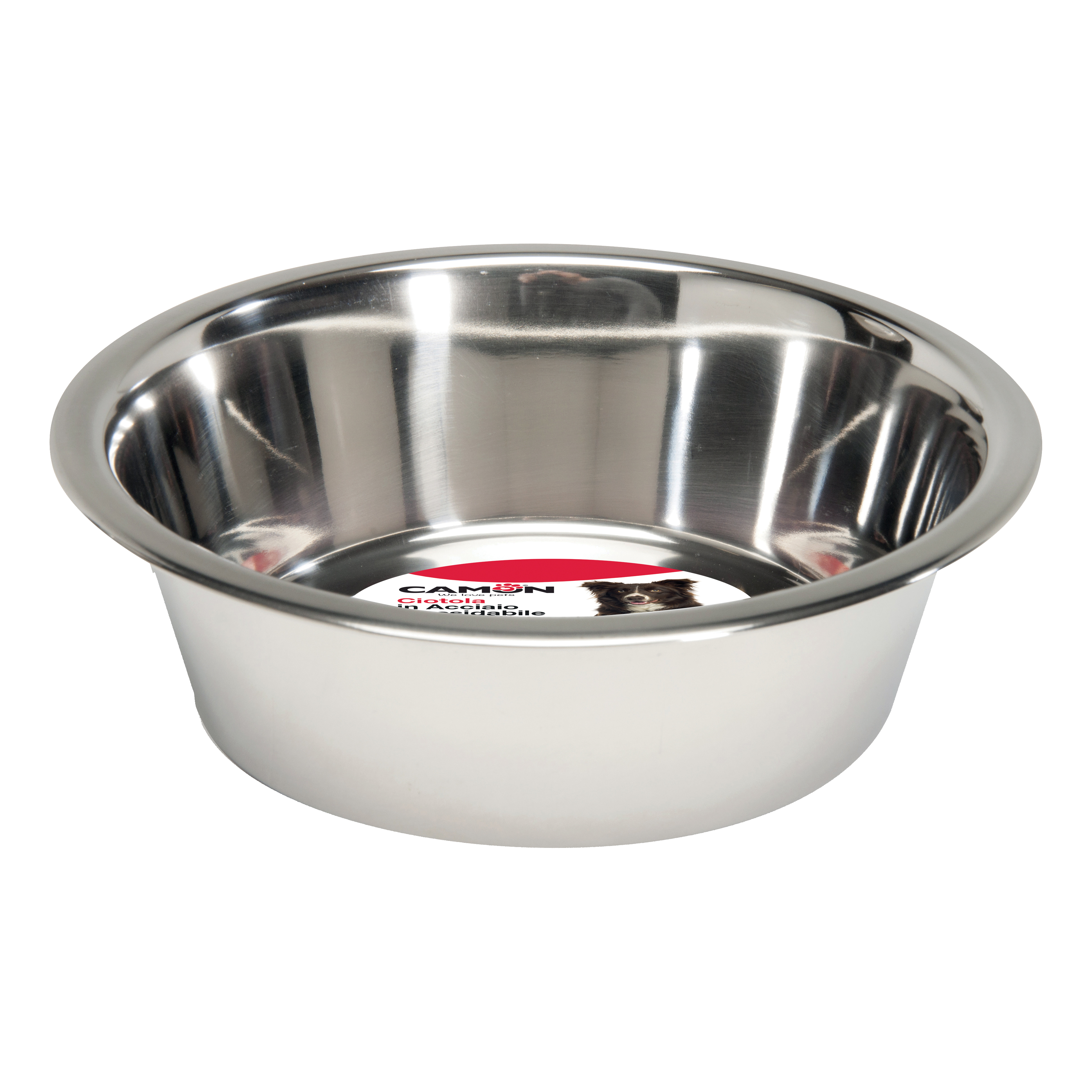 foto del prodotto camon cane ciotola in acciaio 400 ml