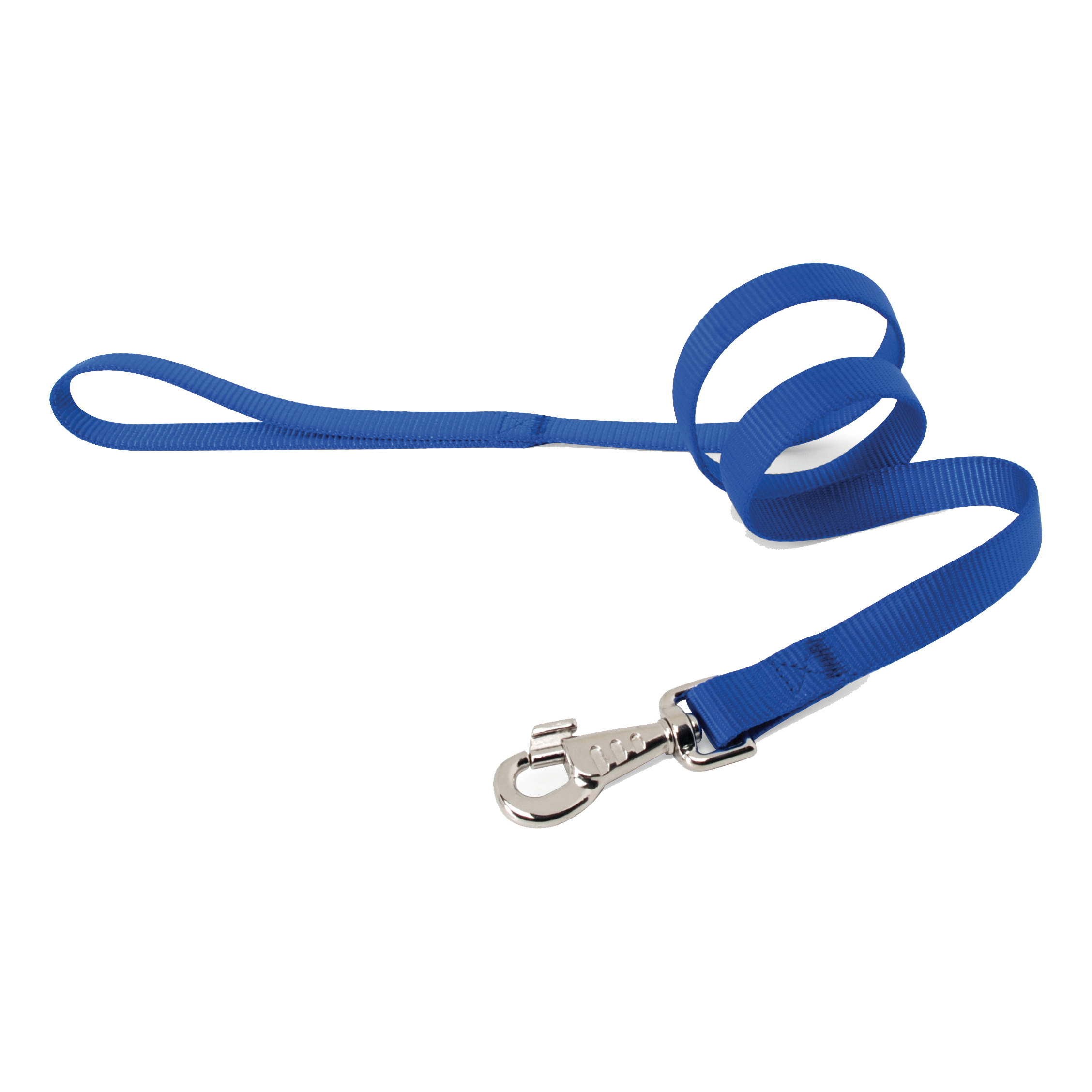 foto del prodotto camon cane guinzaglio in nylon 25 mm x 100 cm blu