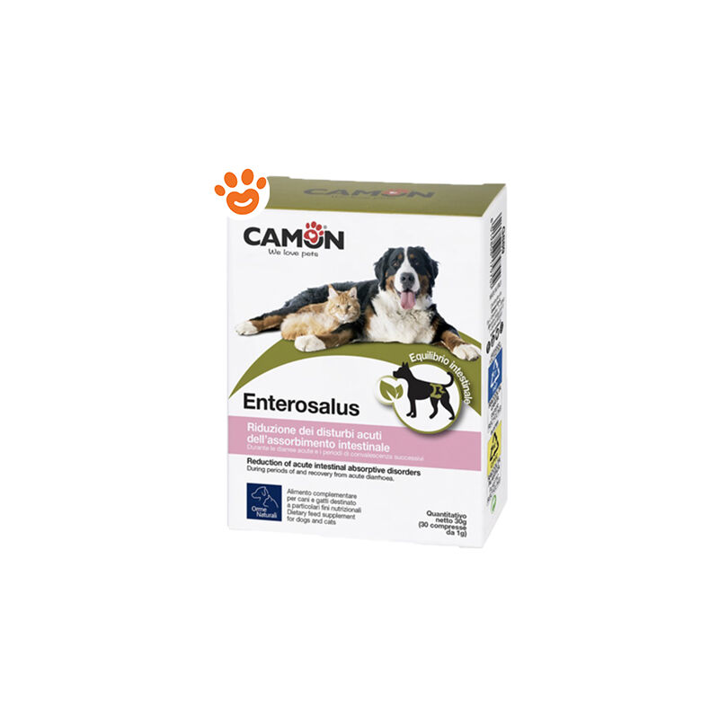 foto del prodotto camon dog cat enterosalus compresse dog cat enterosalus compresse confezione da 30 compresse