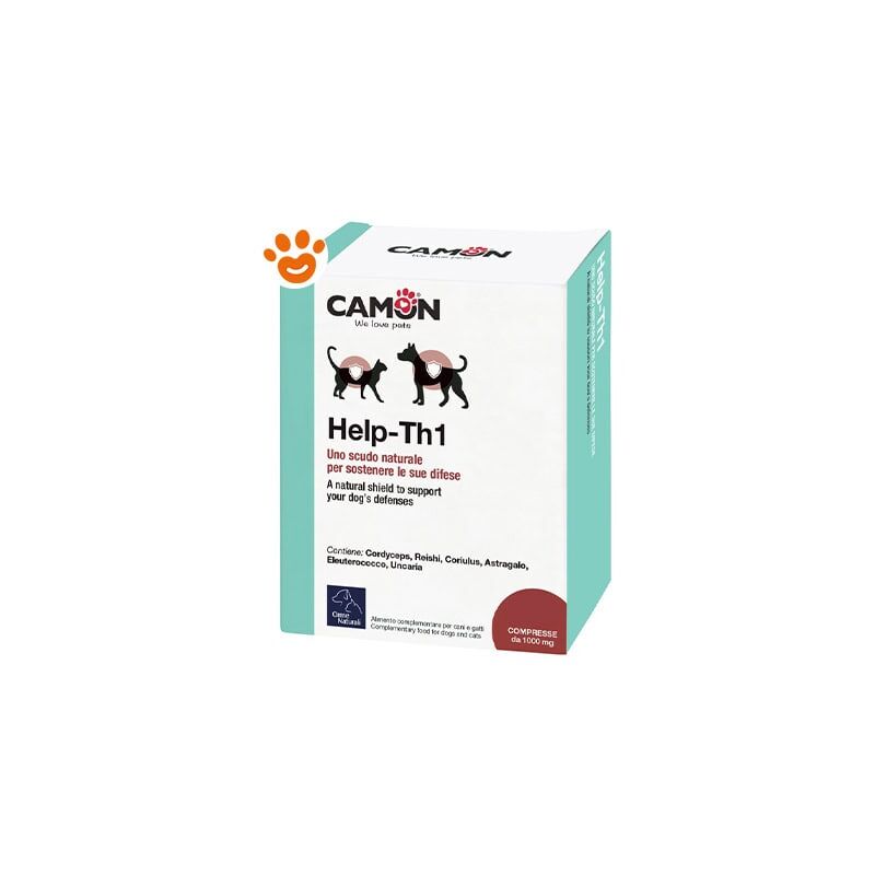 immagine 0 del prodotto camon dog cat orme naturali help th1 dog cat orme naturali help th1 confezione da 30 compresse