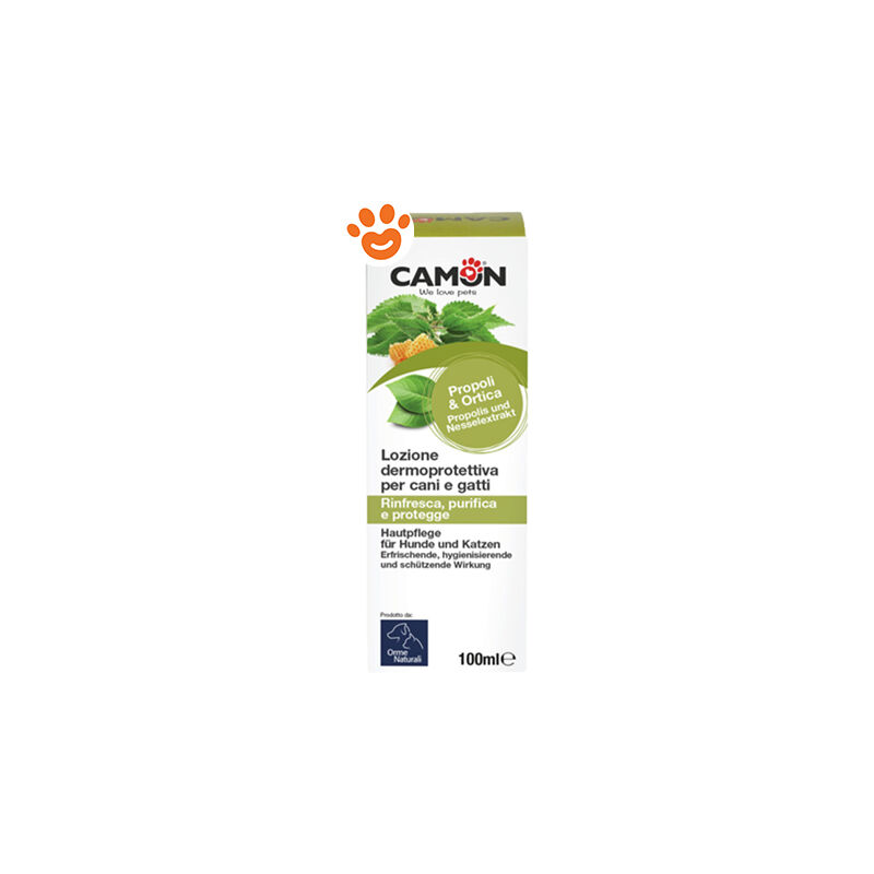 foto del prodotto camon dog cat orme naturali lozione dermoprotettiva dog cat orme naturali lozione dermoprotettiva confezione da 100 ml