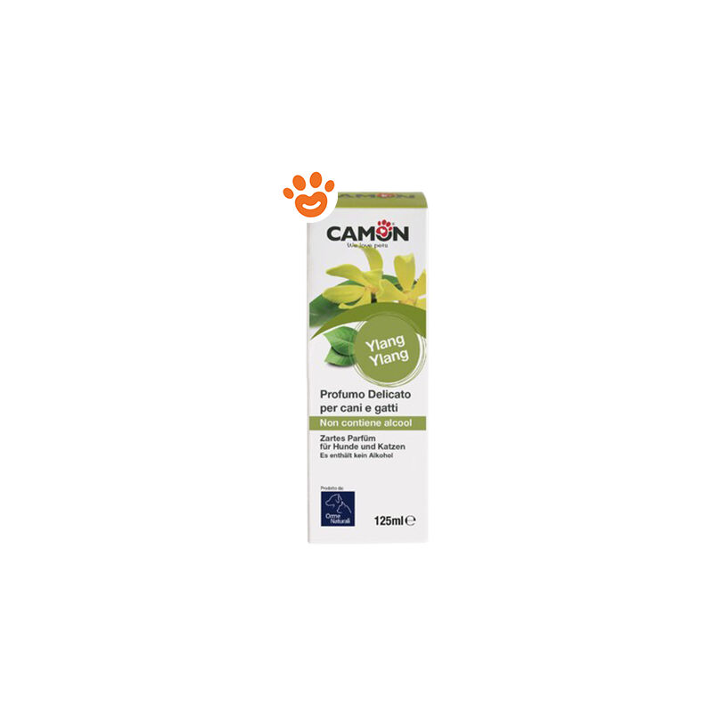 foto del prodotto camon dog cat orme naturali profumo delicato ylang ylang dog cat orme naturali profumo delicato ylang ylang confezione da 125 ml