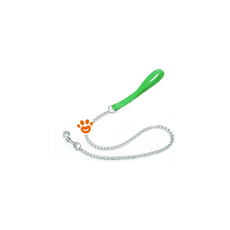 foto del prodotto camon guinzaglio catena f 159 04 verde 1,6x800 per cane guinzaglio catena f 159 04 verde 1,6x800 per cane verde