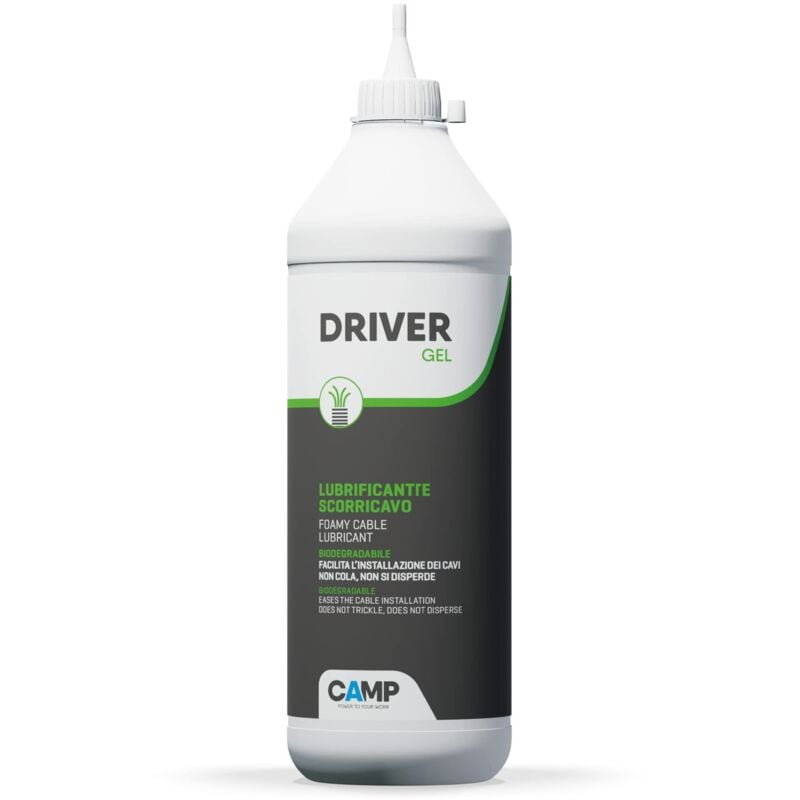 foto del prodotto camp - lubrificante scorricavo in gel biodegradabile driver gel kg 1