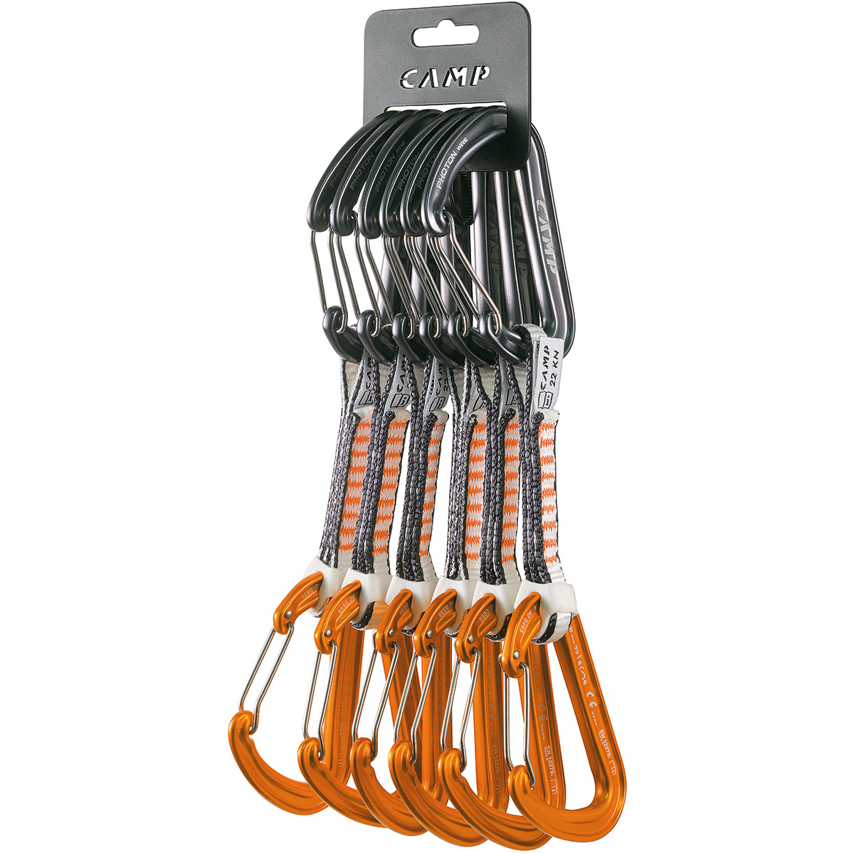 foto del prodotto camp rinvii photon wire ks dyneema confezione da 6 