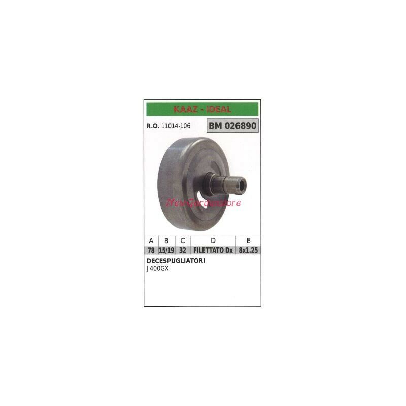 foto del prodotto campana frizione kaaz decespugliatore j 400gx 026890