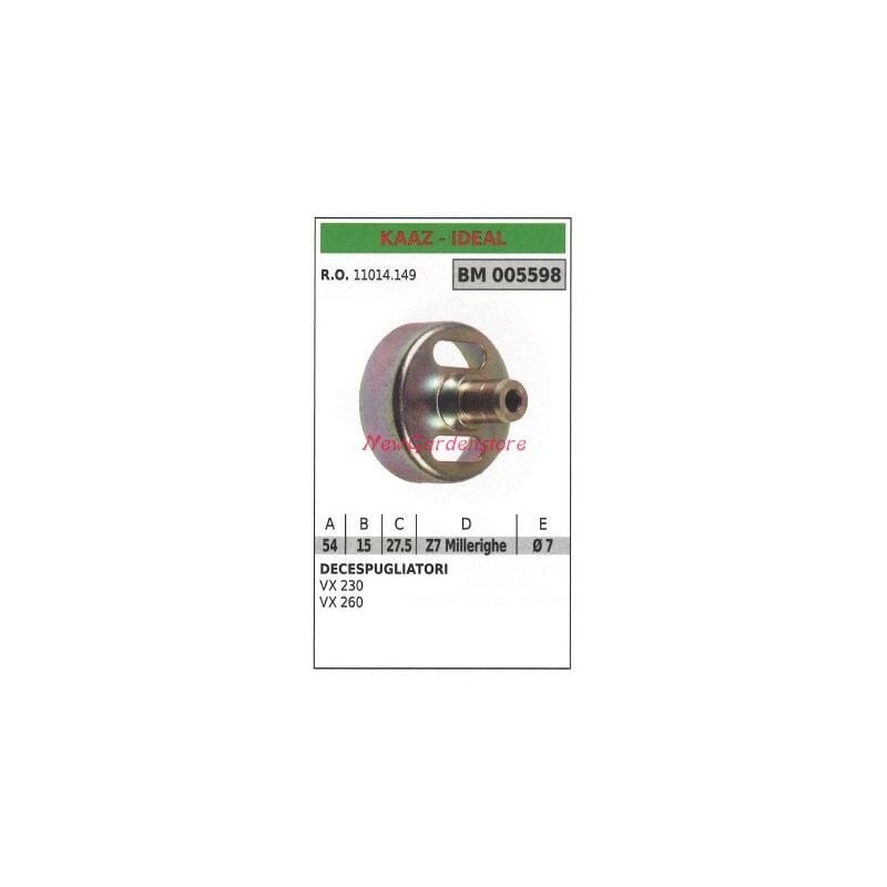 foto del prodotto campana frizione kaaz decespugliatore vx 230 260 005598
