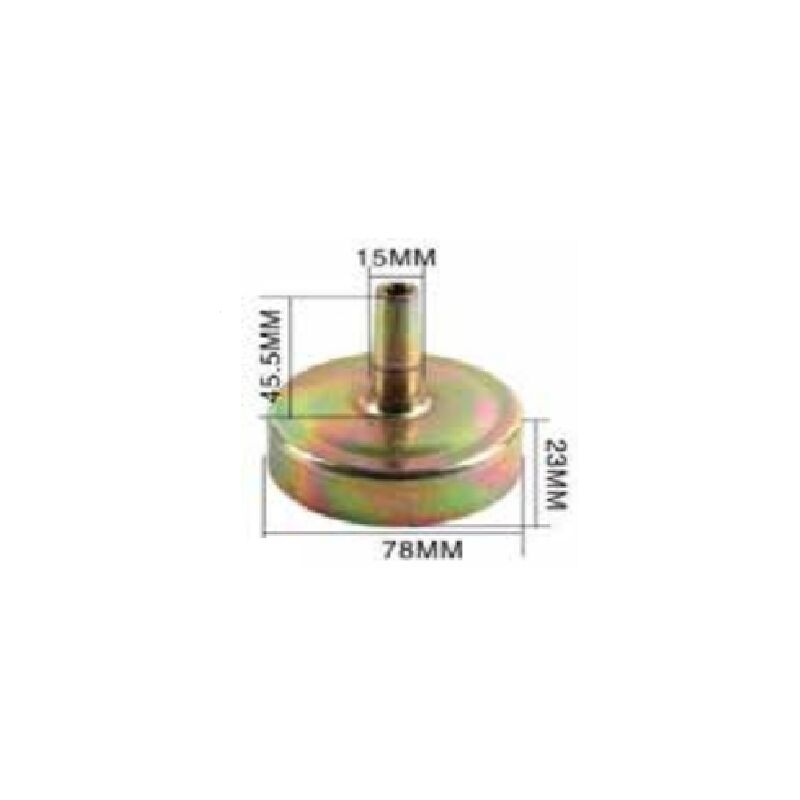 foto del prodotto campana frizione universale decespugliatore 78 mm dentata 9 denti