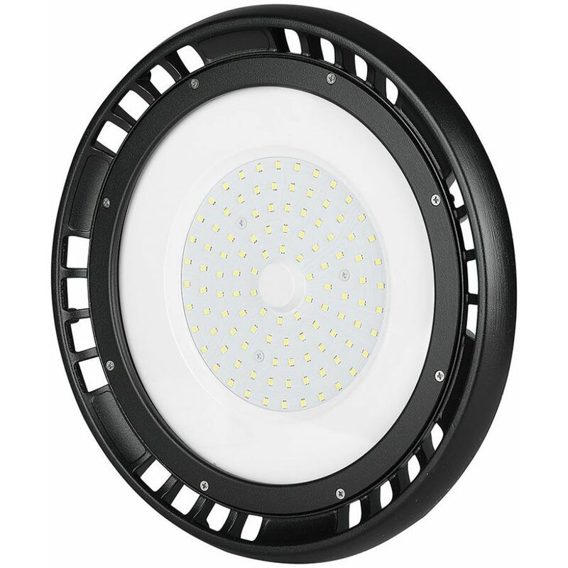 foto del prodotto campana industriale led chip samsung 150w ufo 120 4000k ip44