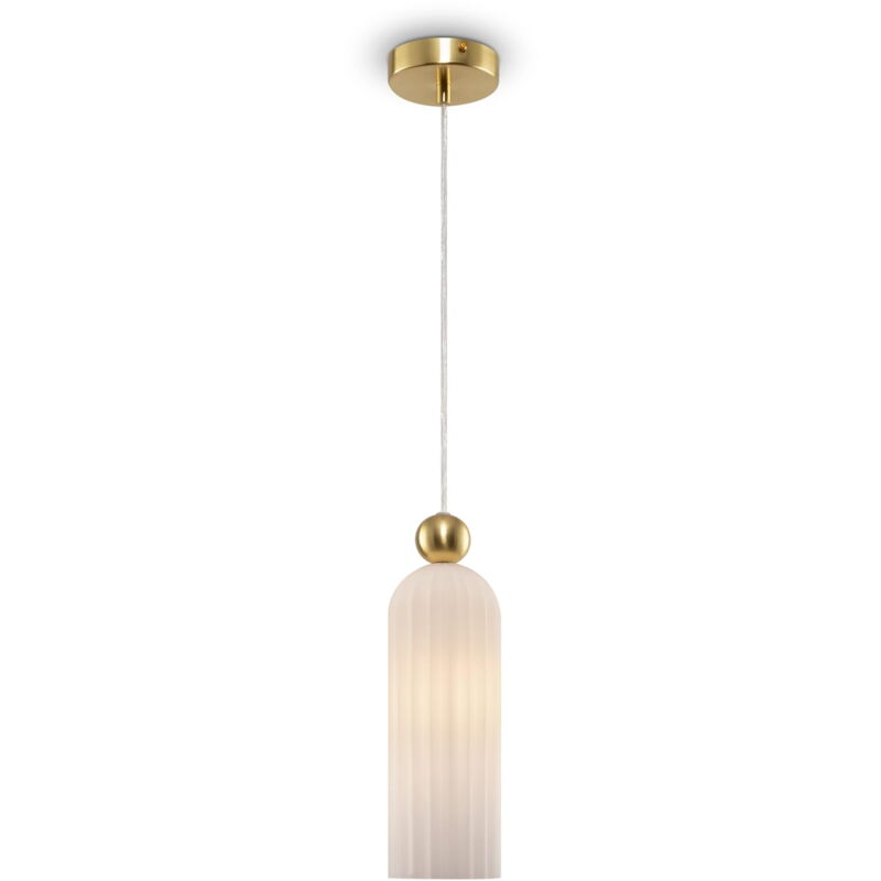 foto del prodotto campana lampada a sospensione 35cm 1xe14 oro