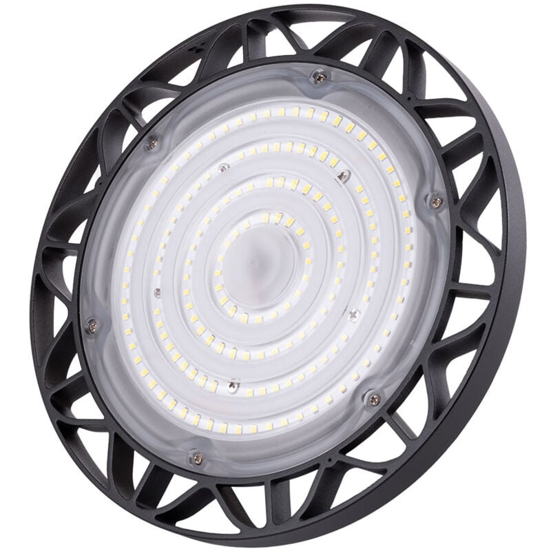 foto del prodotto campana led 100w 13.000lm 6000 k 2835 40.000h lum qhufo 100 cw 