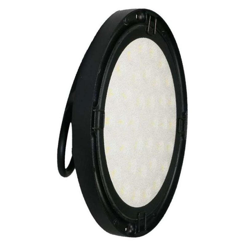 foto del prodotto campana led smd industriale 100w 120lm w ufo colore nero 110 6500k ip65 v tac