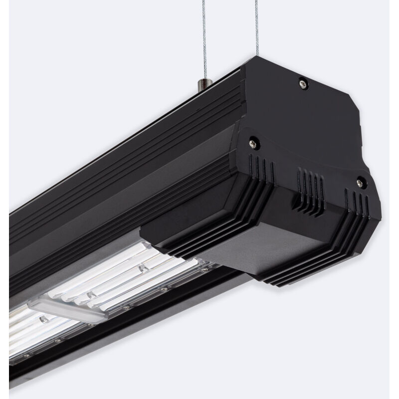 foto del prodotto campana lineare led industriale 100w ip65 160lm w smart zhaga plug and play bianco naturale 120 x40 4000k senza sensore