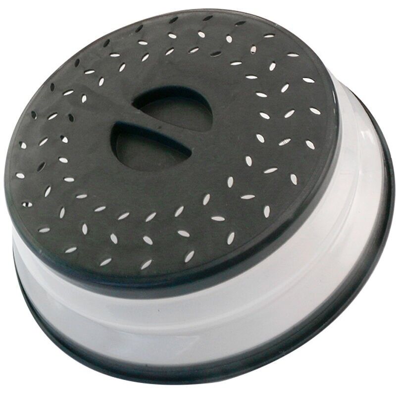 foto del prodotto campana per microonde senza bpa 3 in 1 coperchio per microonde retrattile campana per microonde funzione anti vapore e filtro accessorio per lavaggio