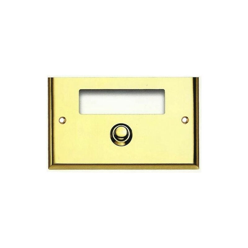 foto del prodotto campanello gold nettuno c finestra olv