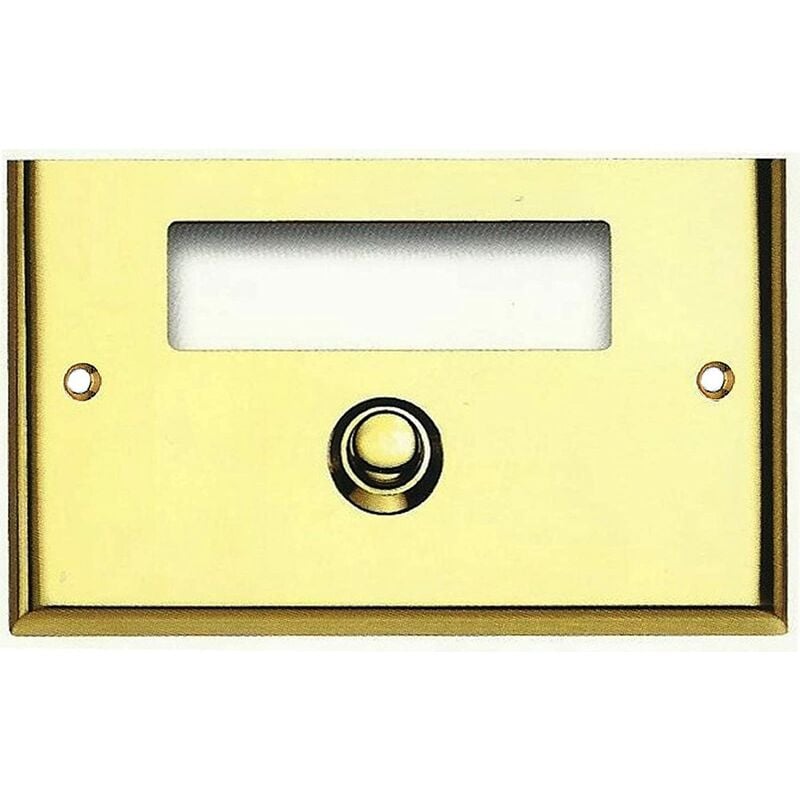foto del prodotto campanello in ottone mod.nettuno con finestra salone