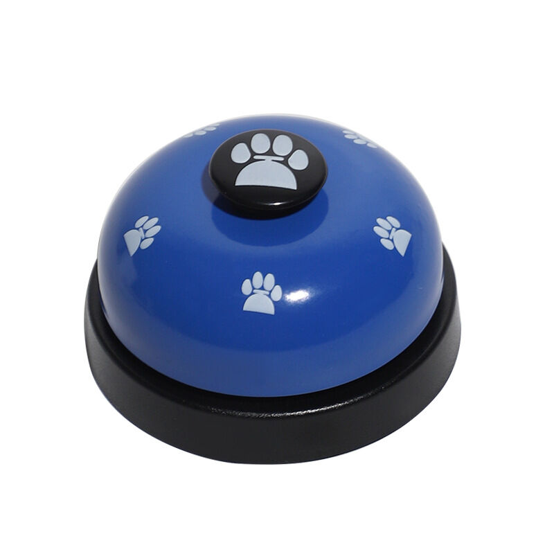 foto del prodotto campanello per cani, campanello per addestramento cani, dispositivo di comunicazione per animali domestici,blu