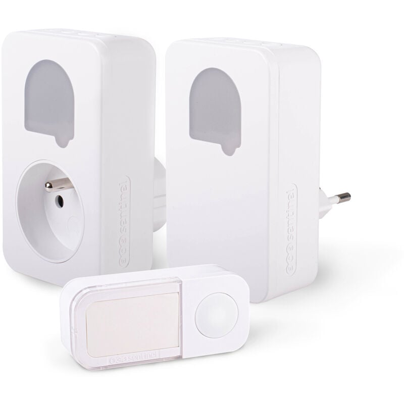 foto del prodotto campanello senza fili e senza batterie sone duo csf0109 scs sentinel
