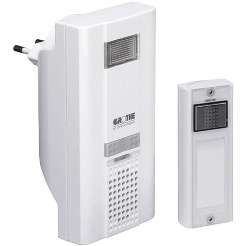 foto del prodotto campanello senza fili kit completo grothe 43310 mistral 400m