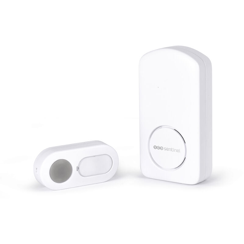 foto del prodotto campanello senza fili senza batterie, onebell 100, csf0095 scs sentinel