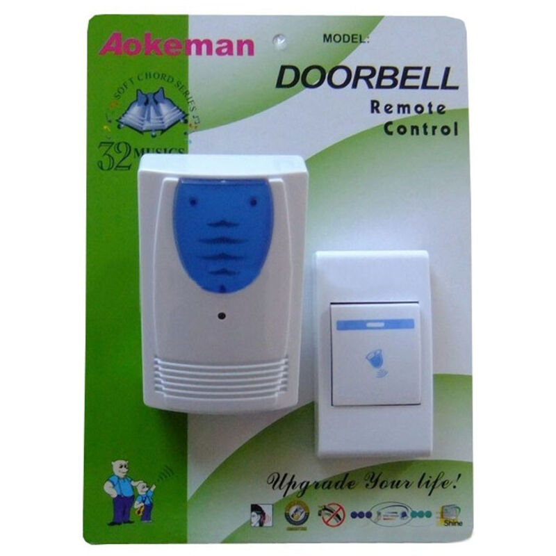 foto del prodotto campanello universale wireless senza fili casa ufficio a batterie trade shop traesio