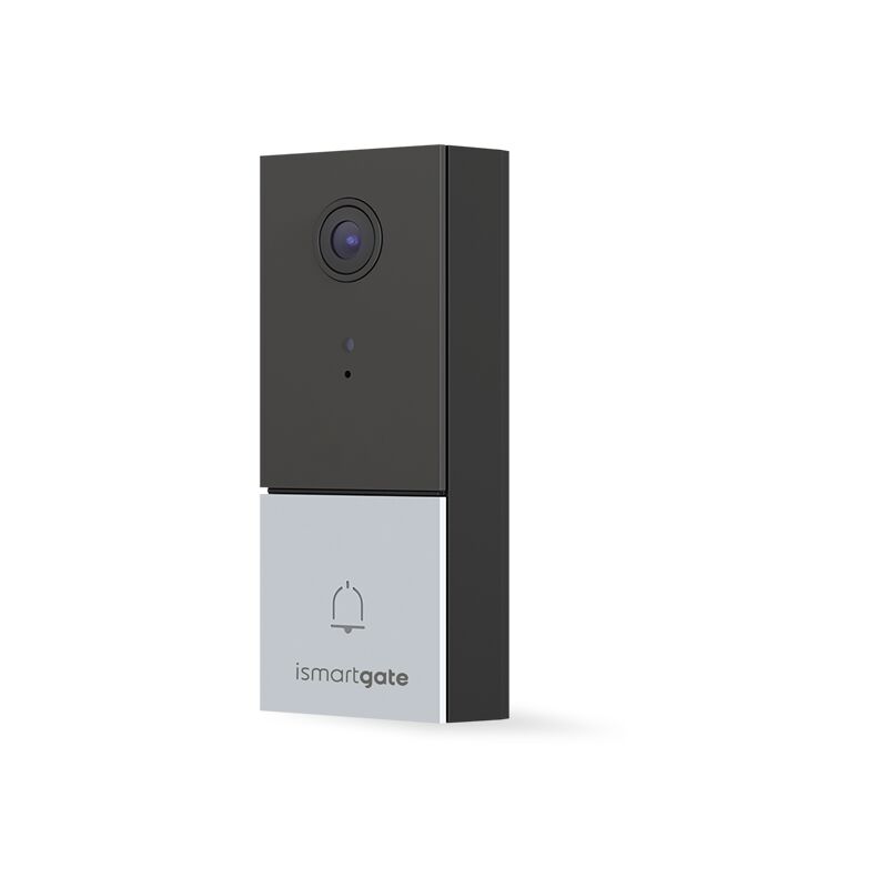 foto del prodotto campanello video cablato ismartgate compatibile con google home e amazon alexa. include 4mp uhd, connettivit dual band, audio bidirezionale e