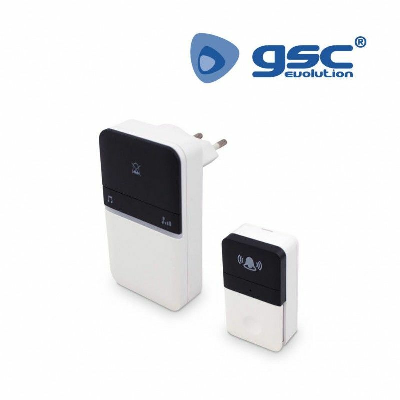 foto del prodotto campanello wireless cinetico 100m gsc 104000002