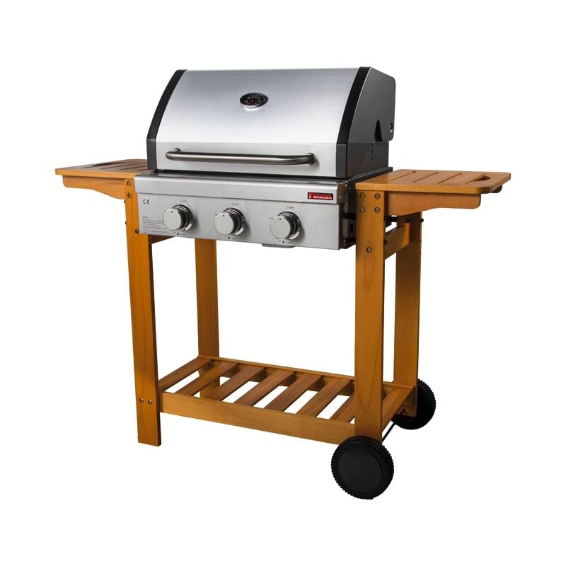 foto del prodotto campingaz barbecue a gas sandrigarden australia 3 bruciatori 130x58x105 cm