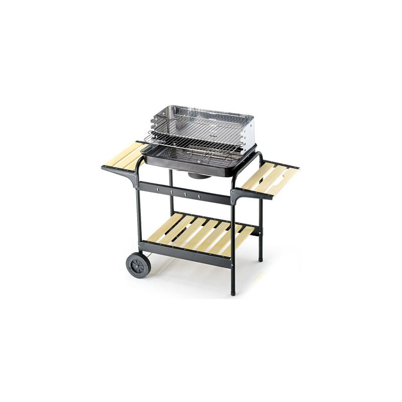 foto del prodotto campingaz barbecue a legna carbone e carbonella 60 40 green x fornacella bbq 58x38 cm