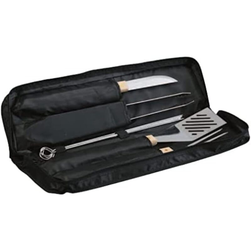 foto del prodotto campingaz borsa set utensili per barbecue in tessuto