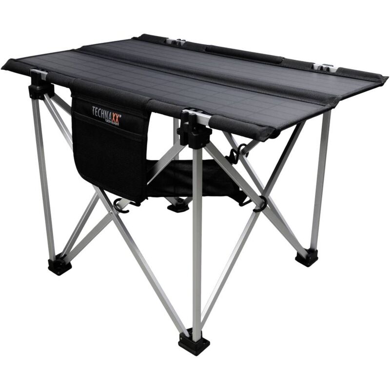 foto del prodotto campingtisch tx 252 tavolo da campeggio nero, argento 5084 carico peso max. 20 kg technaxx