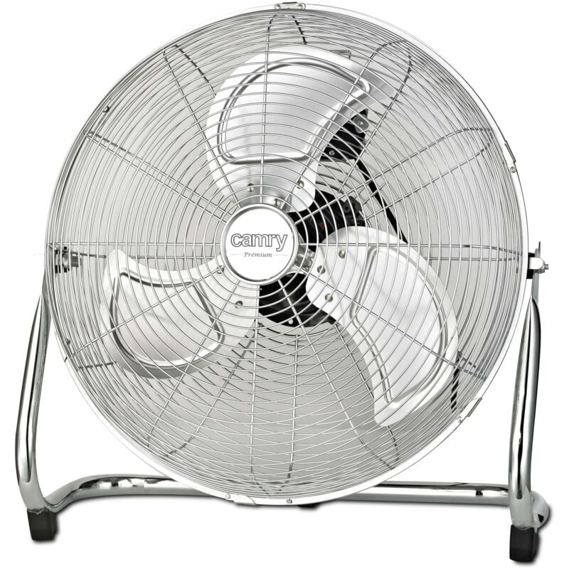 foto del prodotto camry cr 7306 ventilatore a piedi, acciaio inossidabile, potente, 200 w, 3 velocit 