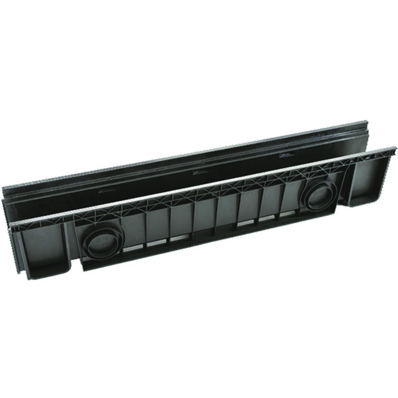 foto del prodotto canaletta in abs cm.100 nera cm.100x13x15h