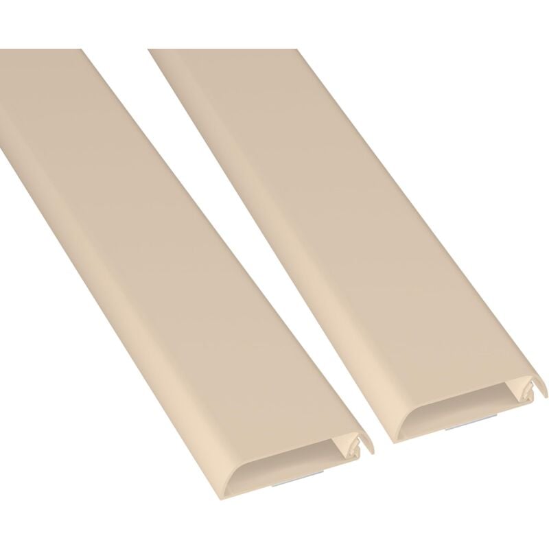 foto del prodotto canalina, copricavi per parete, cavo tv ordinato, verniciabile, autoadesivo, design monopezzo incernierato 2 x 60 mm p x 15 mm a per 40cm l 
