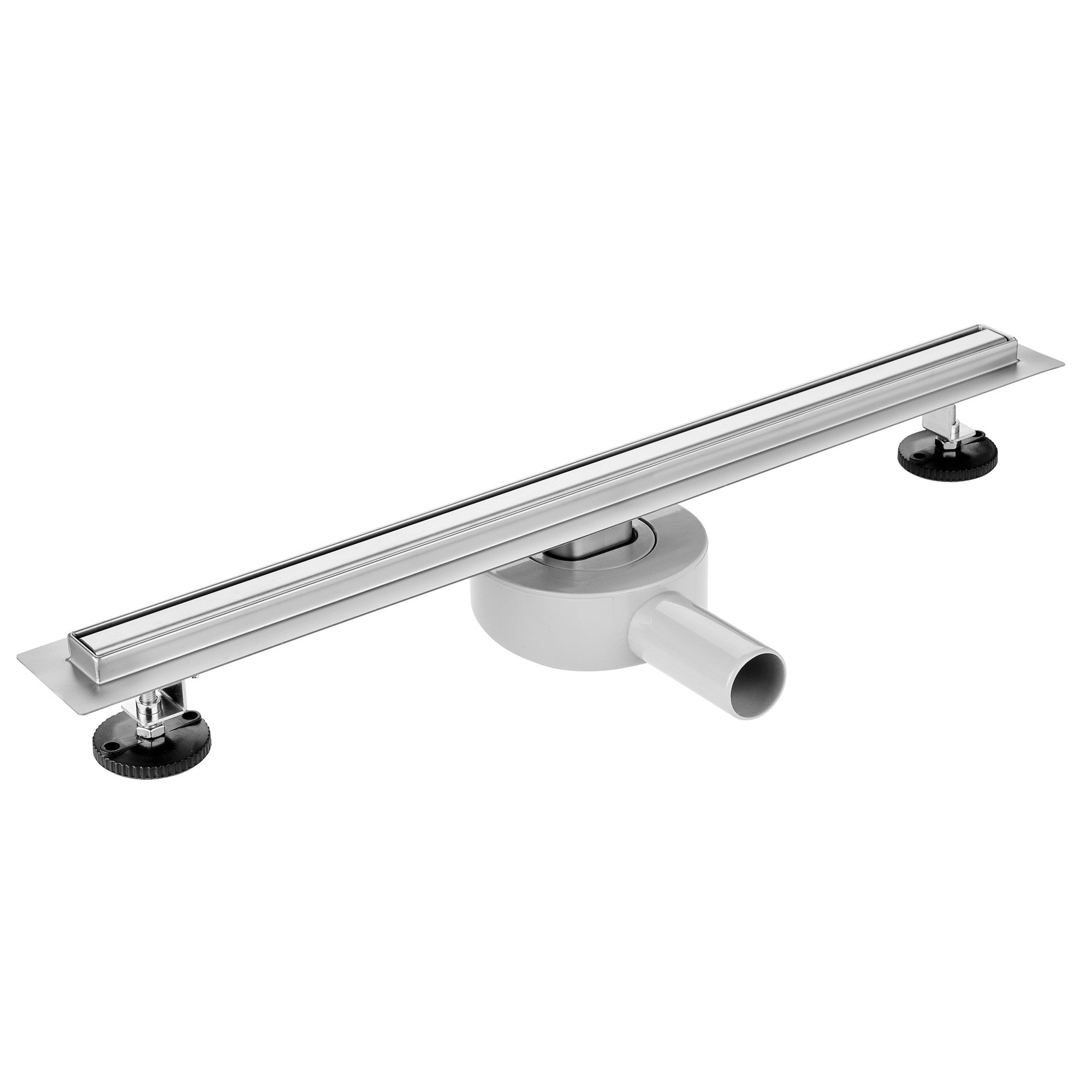 foto del prodotto canalina di scarico doccia slim 80 cm piastrellabile a pavimento in acciaio inox bonussi