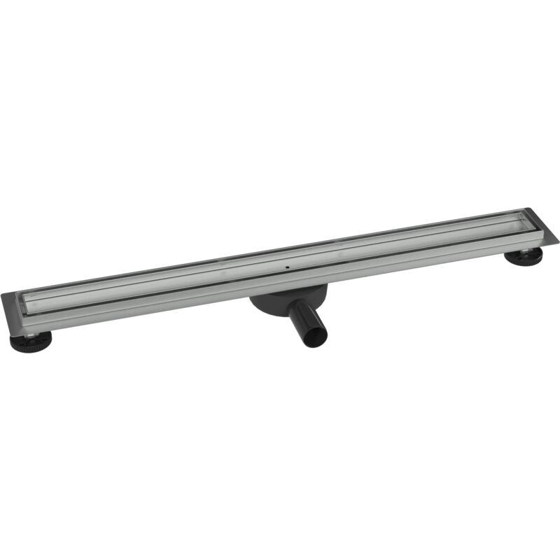 foto del prodotto canalina doccia in acciaio inox flexgt01 3 per box doccia piastrellabile lunghezza selezionabile.800mm