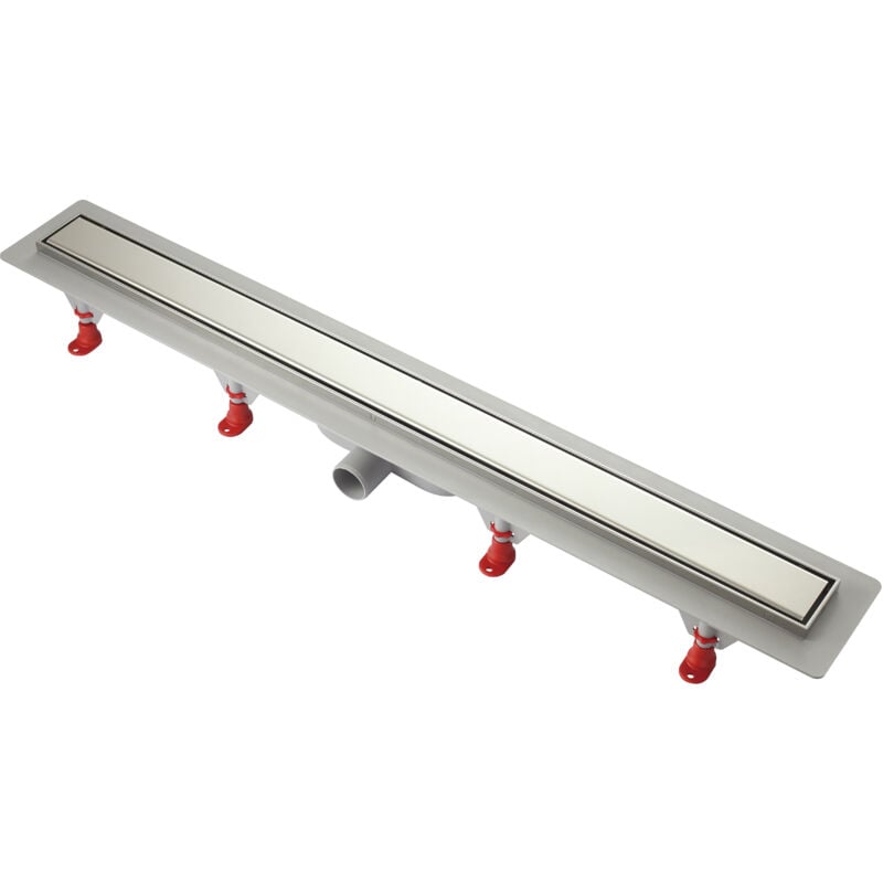 foto del prodotto canalina doccia sifone gravitazionale profilo inox 660 mm