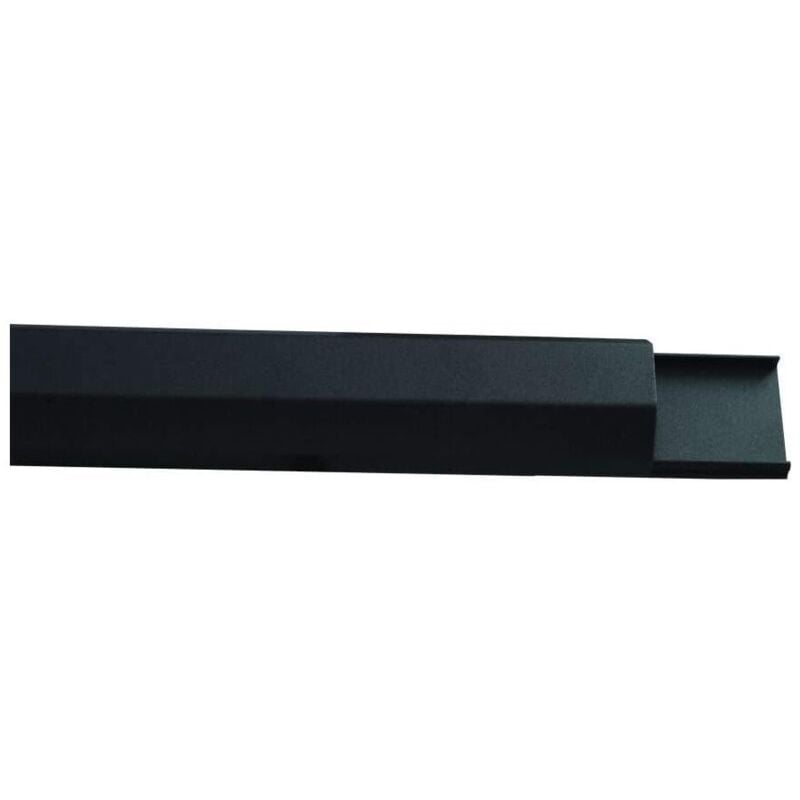 foto del prodotto canalina nascondi cavi nera 0,5 mt metronic