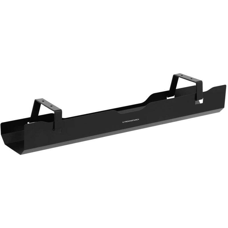 foto del prodotto canalina passacavi da tavolo 600 x 135 x 108 mm nero