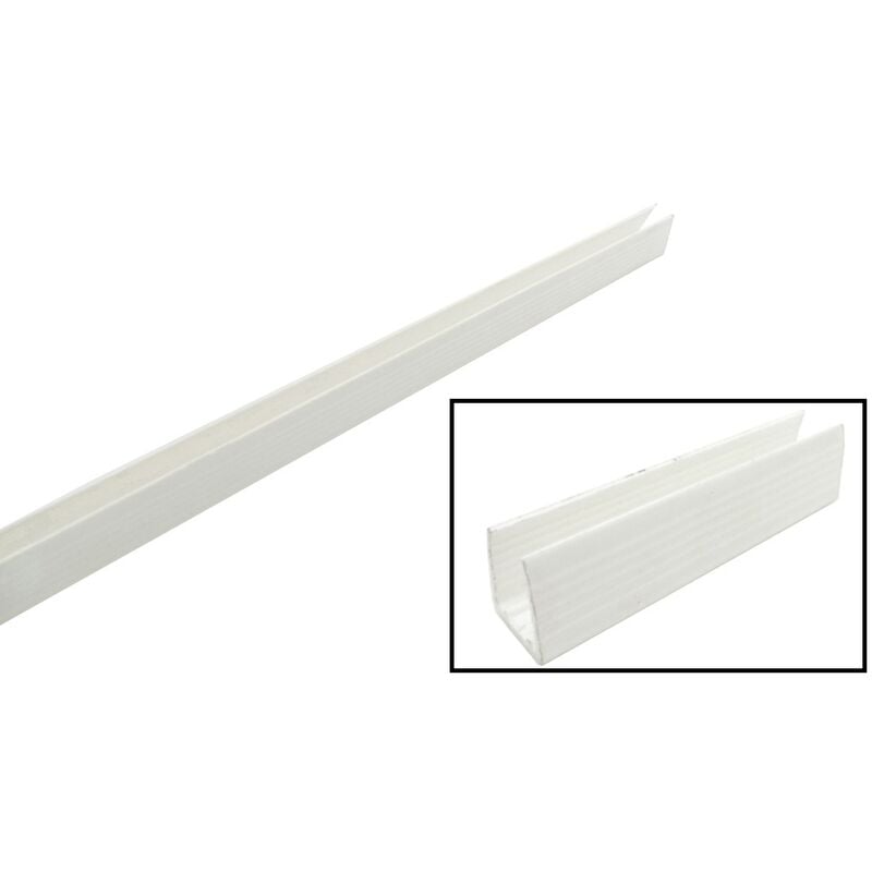 foto del prodotto canalina s6 clip di fissaggio supporto per striscia led s6 2835